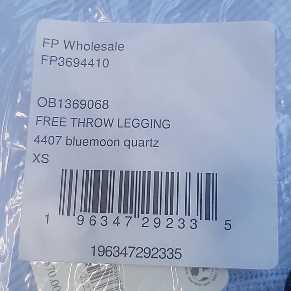 Free People Movement Free Throw Leggings in Bluemoon Quartz-XS - Picture 8 of 11